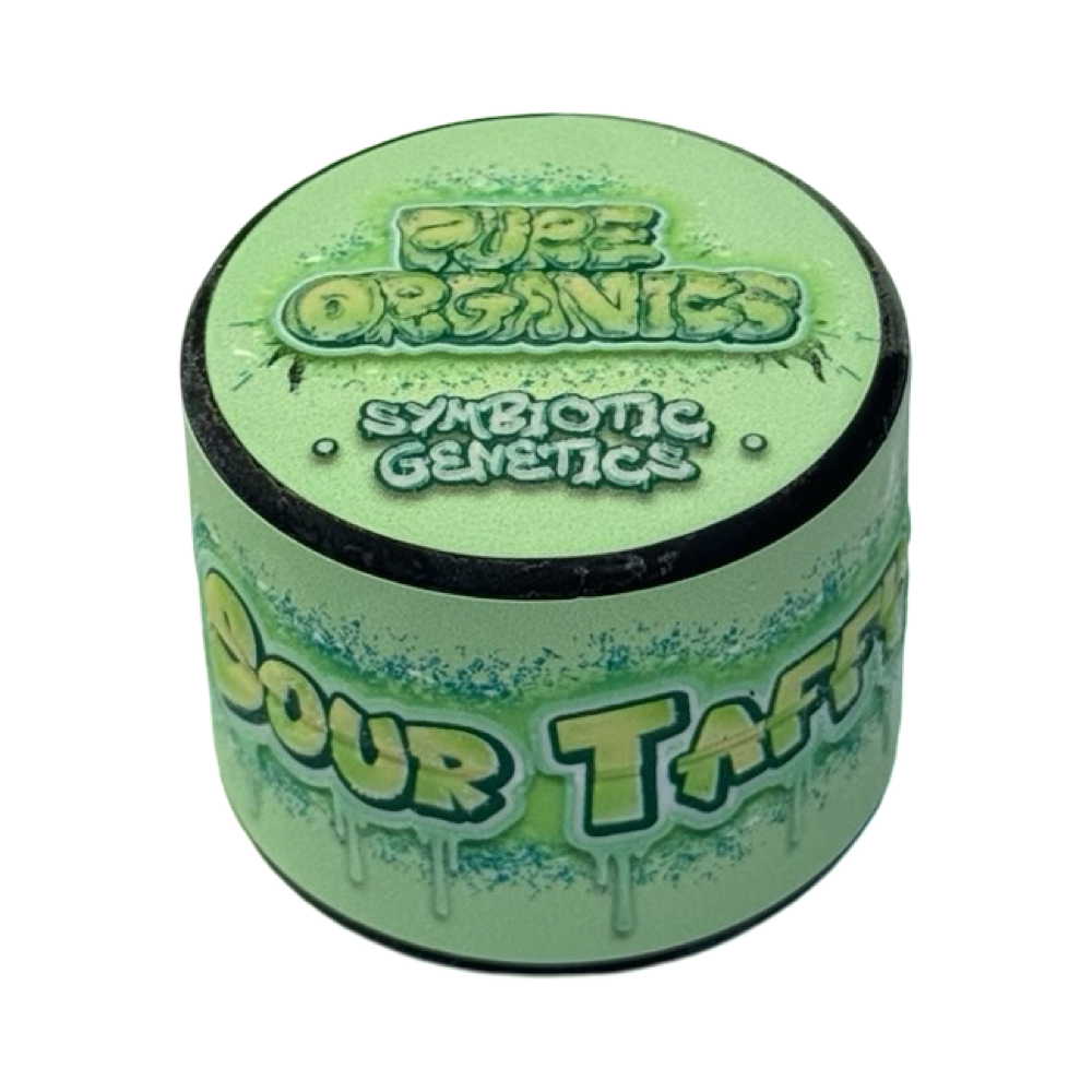 Pure Organics Sour Taffy 2G Cold Cure Rosin Front