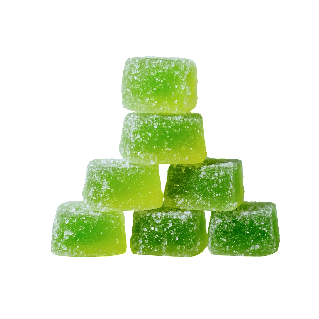 Green Solventless Rosin THC Gummies – 10mg, 10 Count