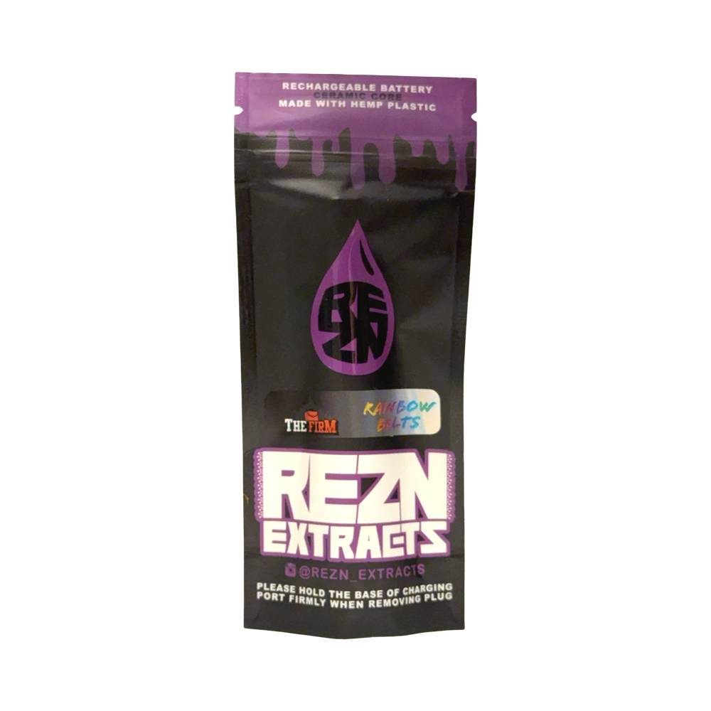 Rezn Extracts x The Firm – Rainbow Belts (Live Rosin Disposable Vape – 0.5g)