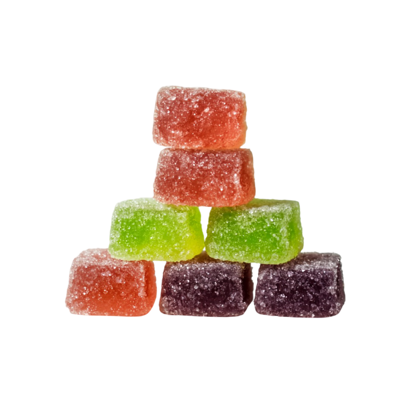 Mixed Flavor Melatonin CBD Gummies – Nighttime Blend, 10 Count
