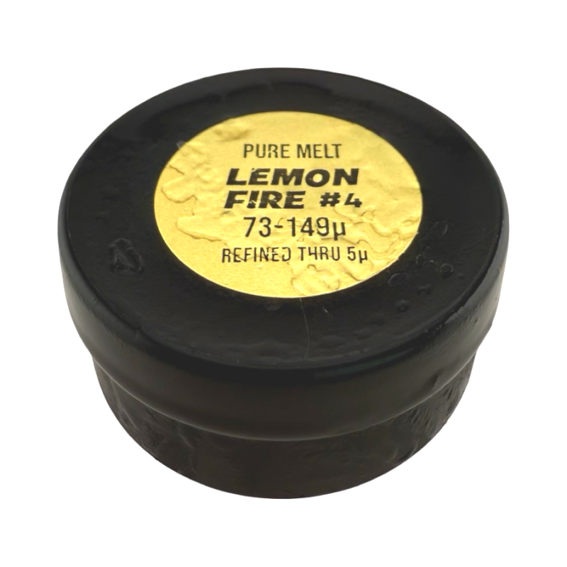 Lemon Fire #4 THCA Rosin Jar – Cold Cure 2g
