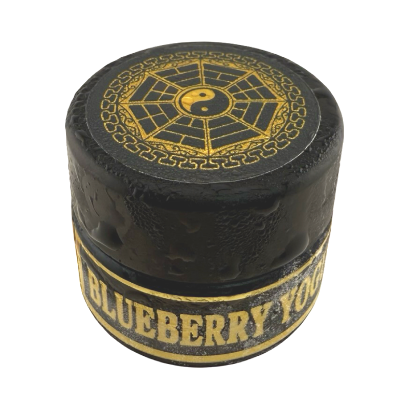 Premium 2g cold cure THCA rosin by Solventless Supreme and Triple G – Blueberry Yogurt strain