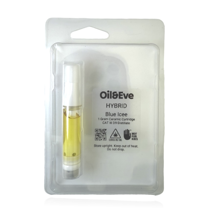Blue Icee 1 Gram Hybrid Vape Cartridge – Oil&Eve