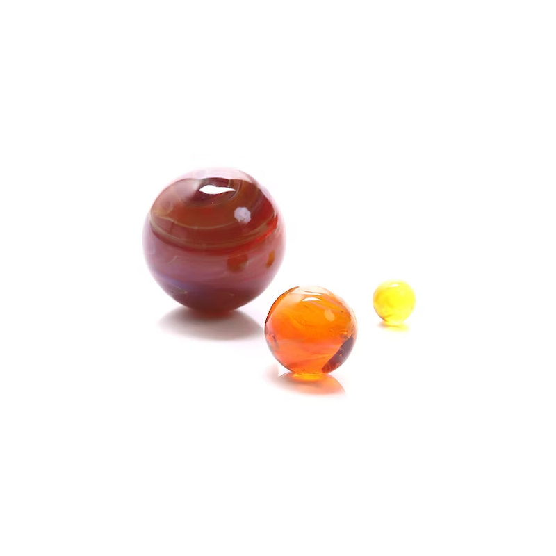 Galaxy Marble Set β Amber Orange Edition - Image 2