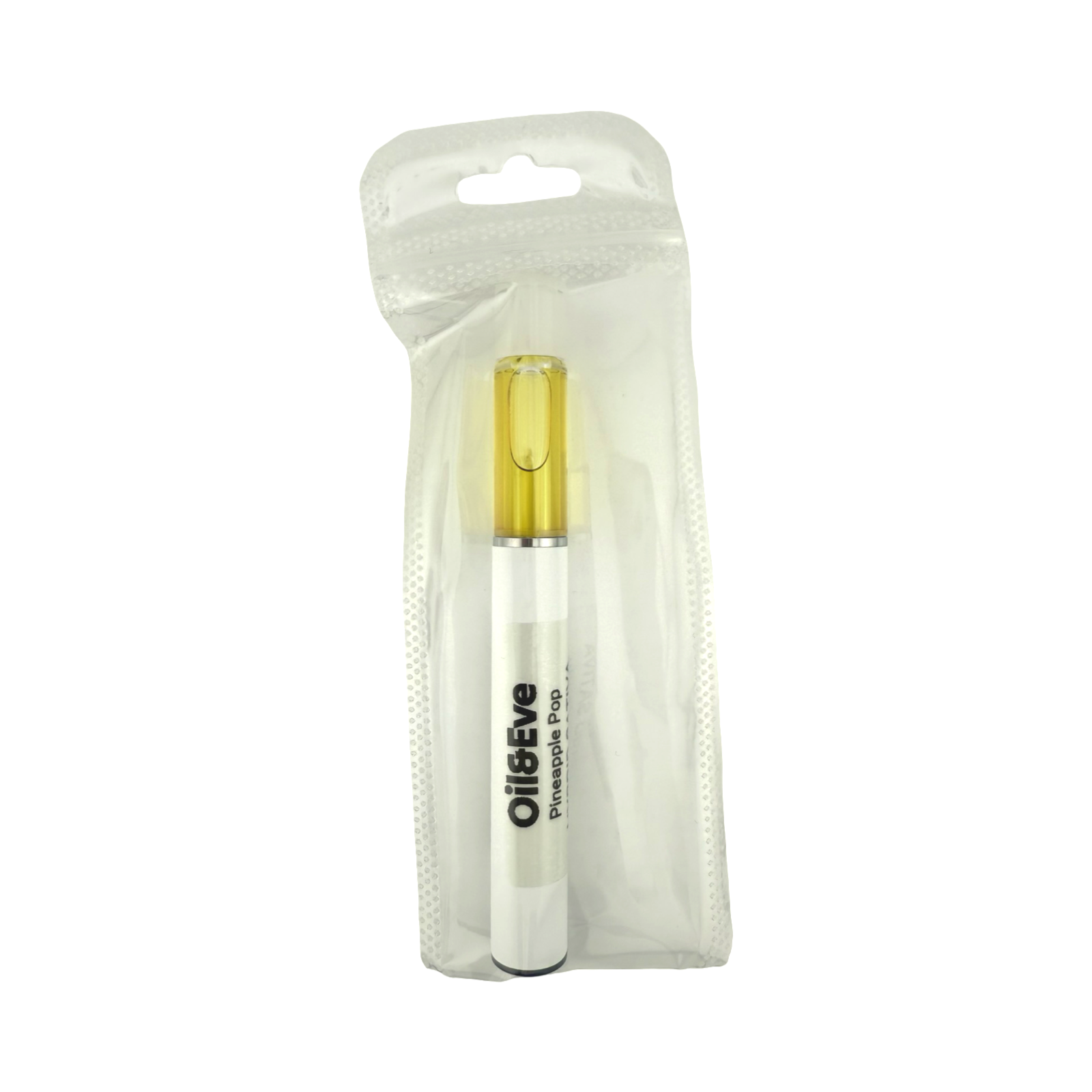Pineapple Pop disposable vape pen with THCA oil by Oil & Eve