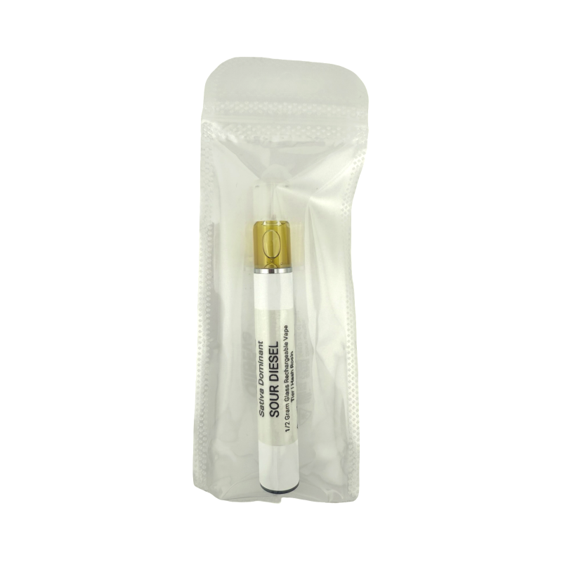Sour Diesel sativa vape pen – 0.5g rosin disposable from Oil & Eve
