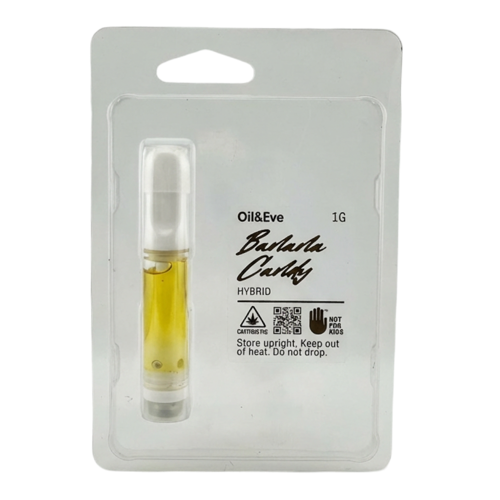 Banana Candy 1G Distillate 510 Cartridge Hybrid front packaging