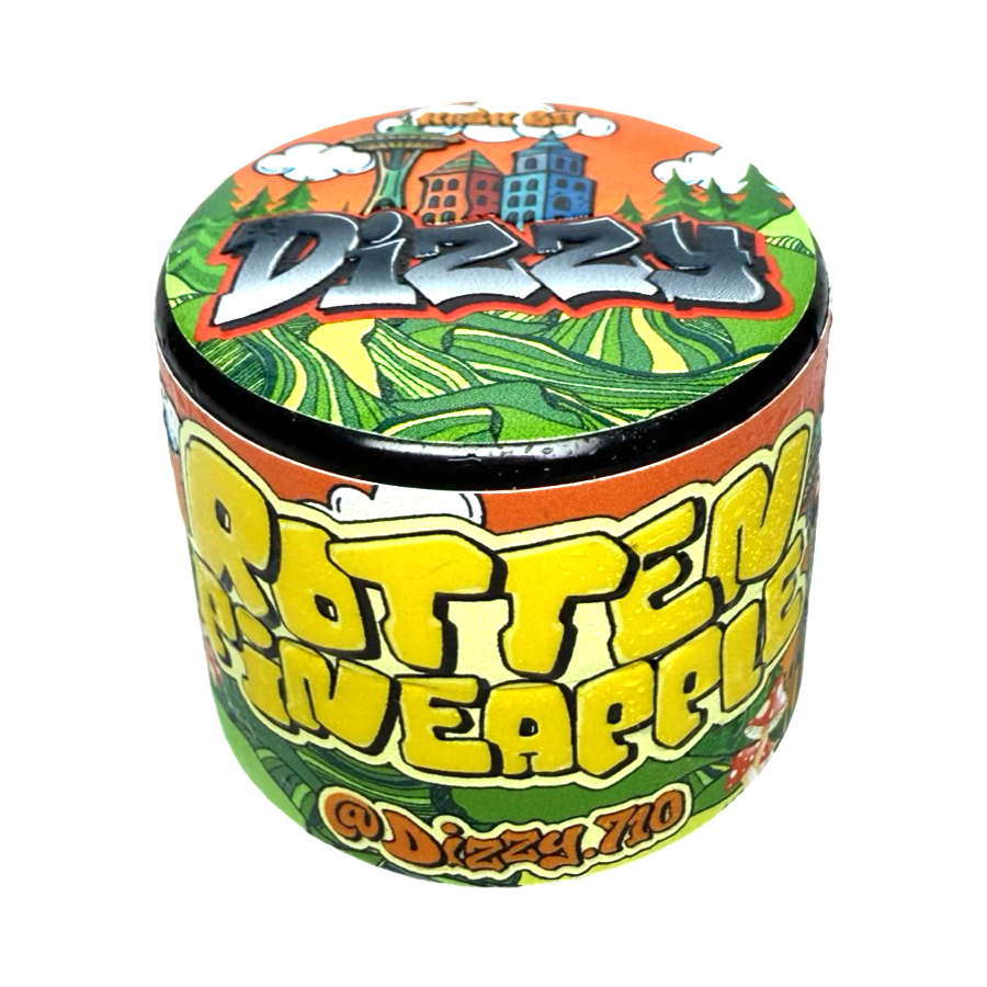 Rotten Pineapple Cold Cure Rosin Jar by Dizzy