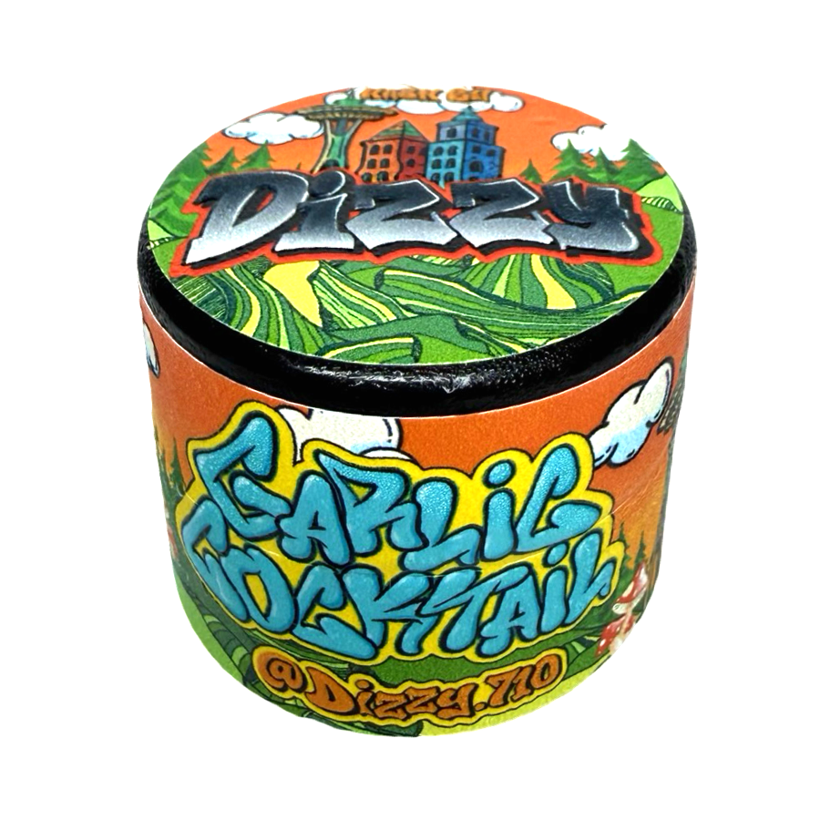 Garlic Cocktail Cold Cure Rosin Jar by Dizzy