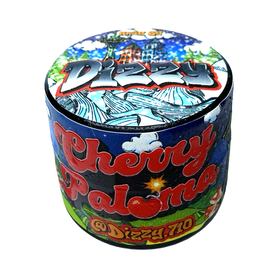 Cherry Paloma Cold Cure Rosin Jar by Dizzy