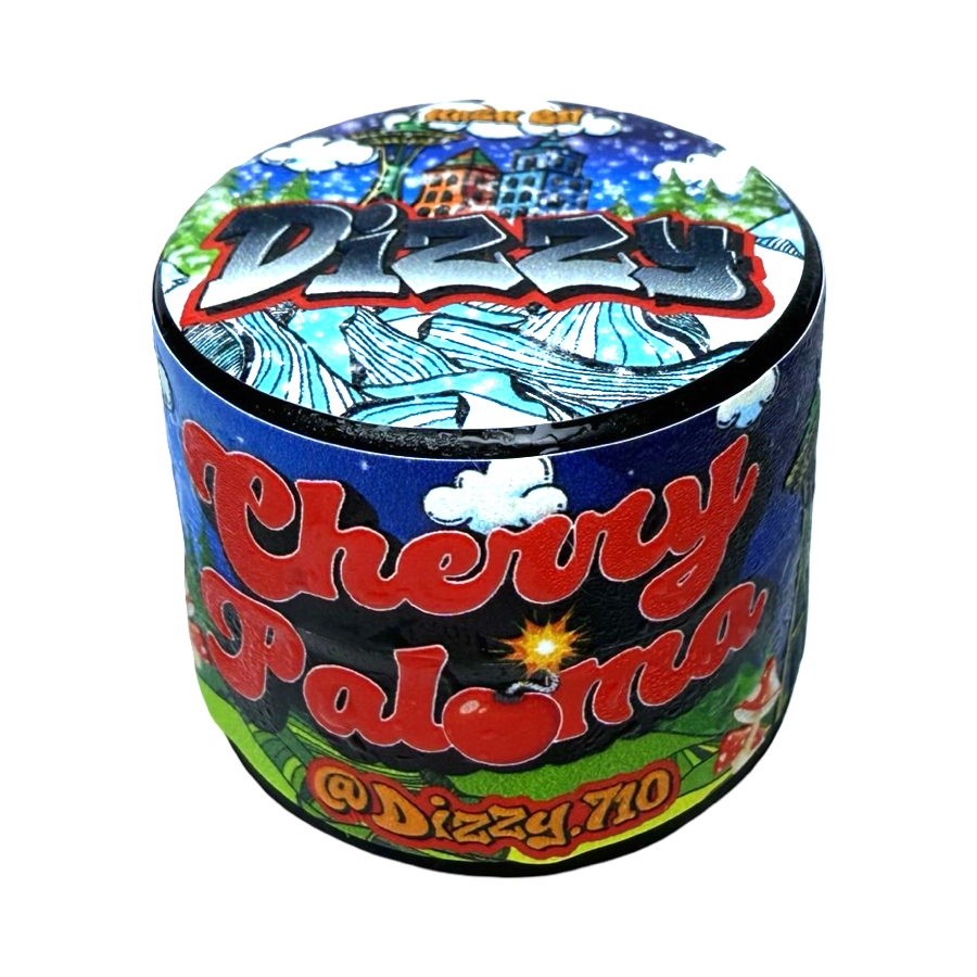 Cherry Paloma Fresh Press Rosin Jar by Dizzy